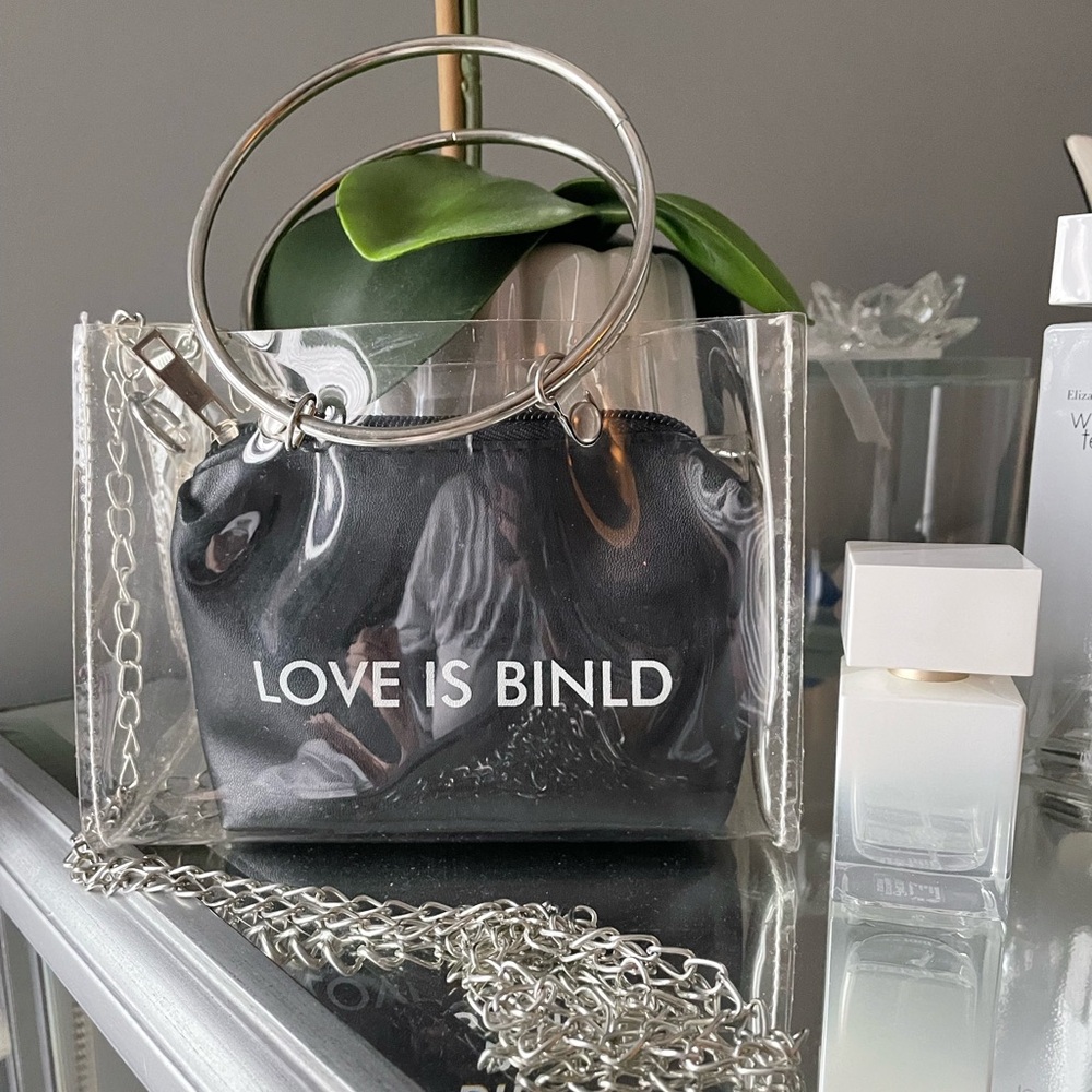 Mini bag clear and black